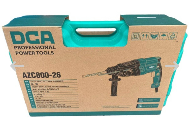 دریل بتن کن دی سی ای 3 کیلویی مدل AZC800-26